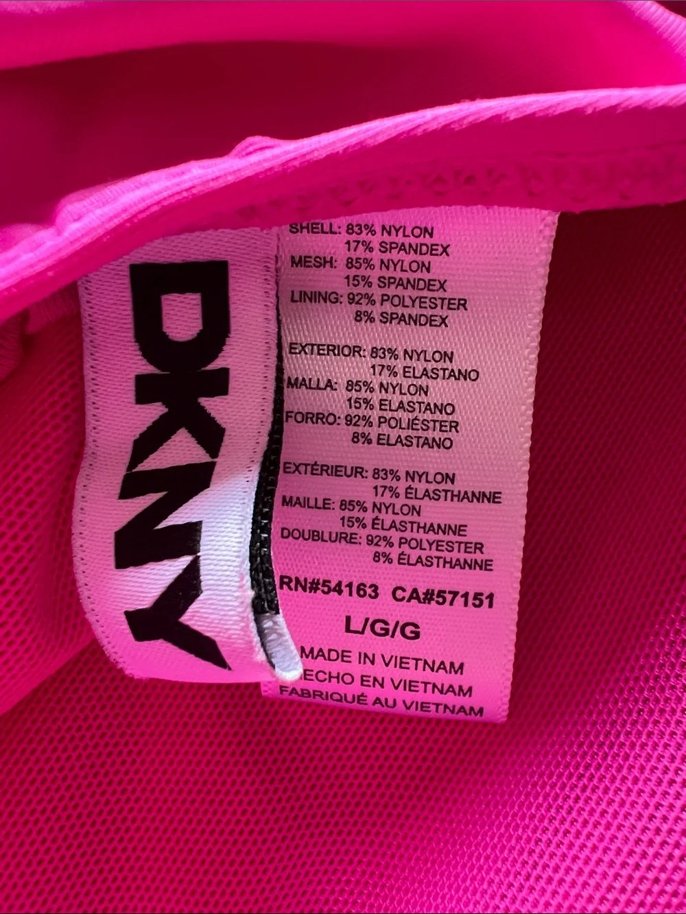 💋⛱️🌊🍉DKNY Ruffled Magenta One-Piece Swimsuit - Picture 7 of 7